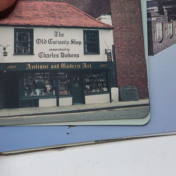 Vintage 80s Fax Pax London UK Info Picture Cards Big Ben Buckingham Palace - Picture 11 of 16